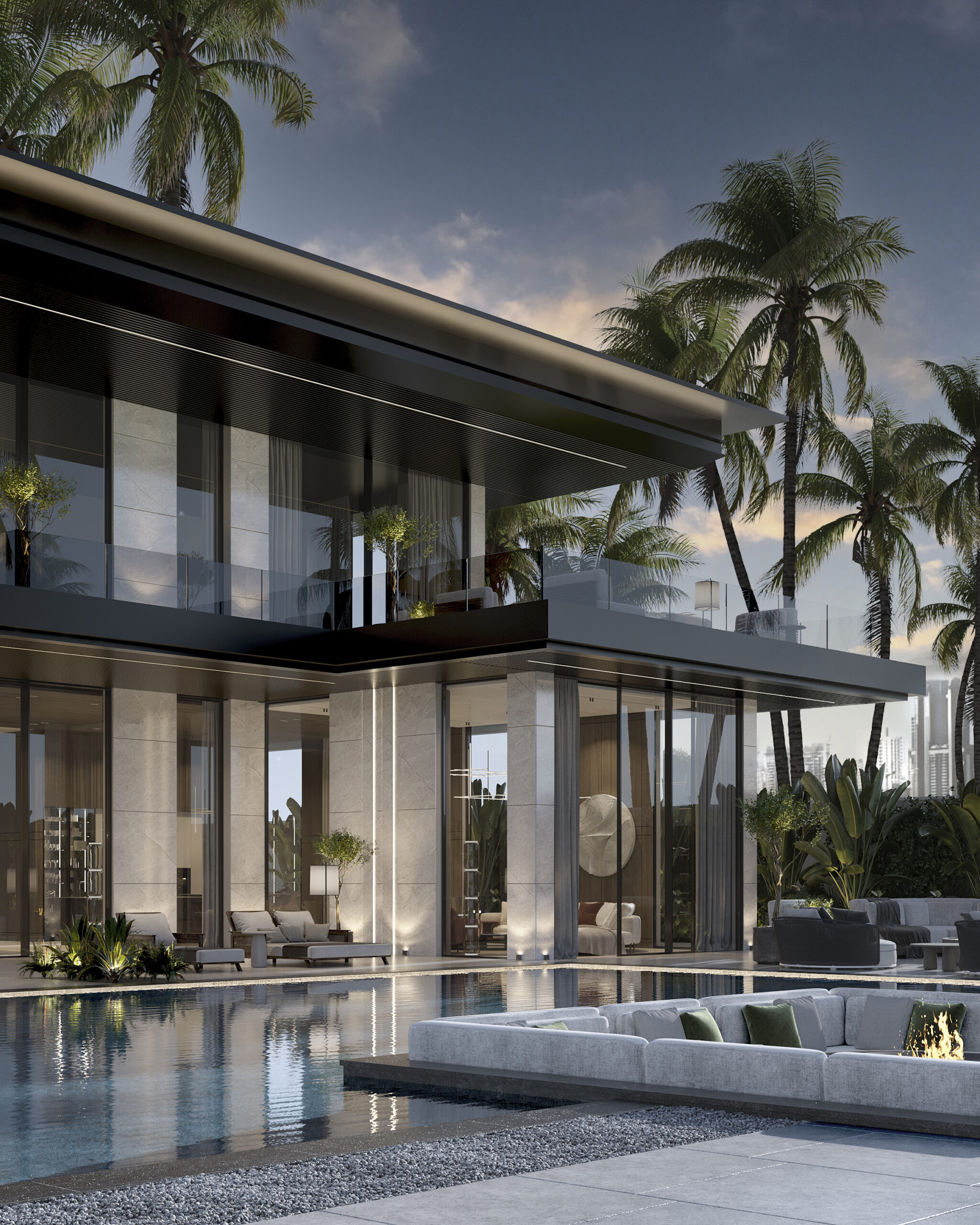 Luxury villa design Dubai interior by Solomia Home